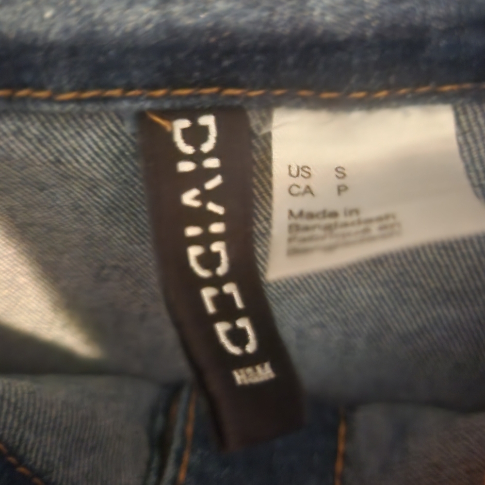 Divided Blue Denim Mini Dress - Picture 5 of 5